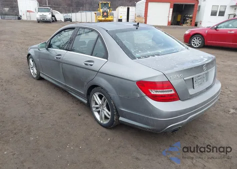 2012 Mercedes-Benz C 250 Luxury/Sport from USA, damaged, VIN WDDGF4HB9CR200925
